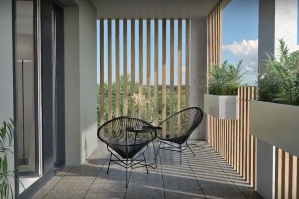 APPARTEMENT F2 AU BORD DU CANAL A ILLKIRCH 