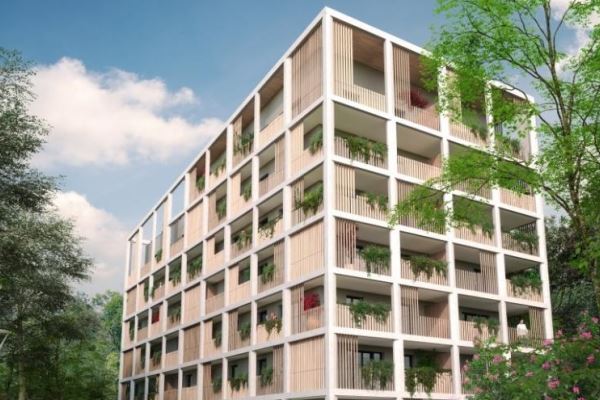 APPARTEMENT F2 A ILLKIRCH EN BORDURE DU CANAL...