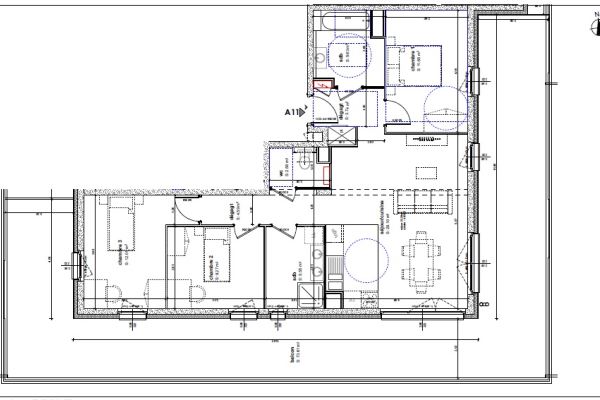 APPARTEMENT TERRASSE : F4 A ILLKIRCH 