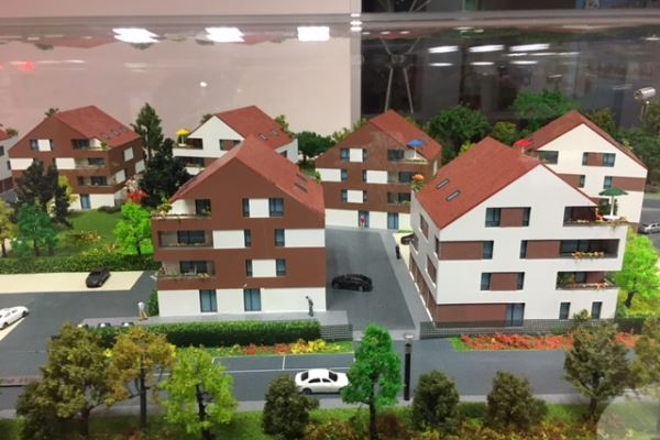 HAGUENAU - F2 au 3ème étage d'une nouvelle résidence