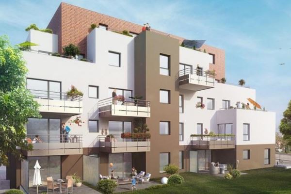 BRUMATH - Appartement F3 au rez de chaussée 