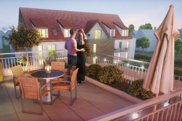 RESIDENCE NEUVE à BREUSCHWICKERSHEIM