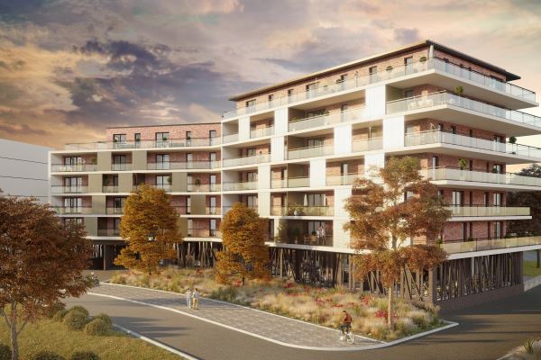 RESIDENCE NEUVE BORD DE CANAL A ILLKIRCH-GRAFFENSTADEN